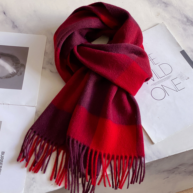 Wool Scarf Men - 100% wollen sjaal voor mannen en