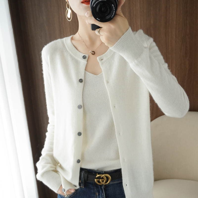 Wool Coat Peacoat - 2023 Lente Nieuwe 100 Pure Wollen