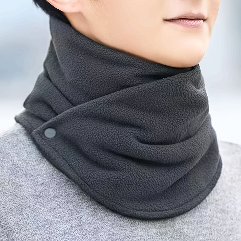 Neck Gaiter Fleece - 1pc winter verdikte fleece gevoerde nekbeschermer