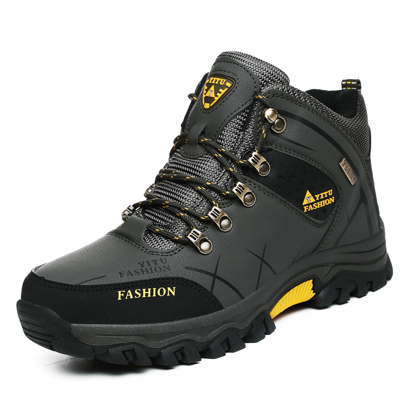 Waterproof Winter Boot - Merk Heren Winter Snowboots Waterdichte Leren