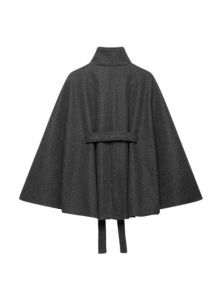 TFMLN Dames Wollen Manteljasse - Wool Coat Peacoat recensie en prijs