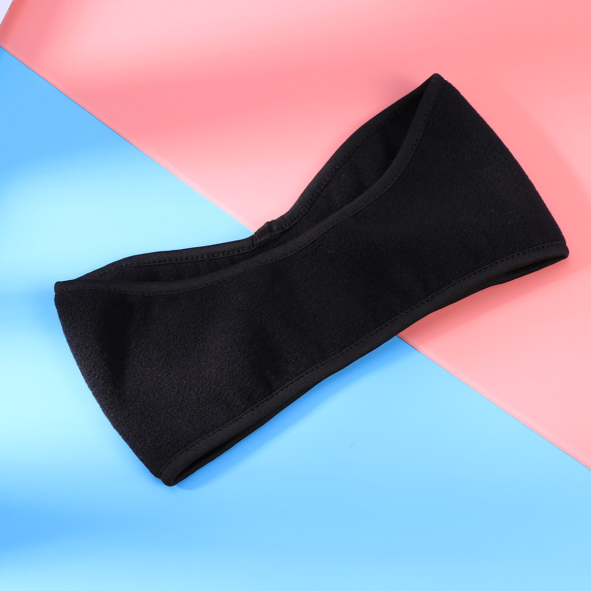 Unisex zwarte winter oorwarmer - Fleece Ear Warmer Band recensie en prijs